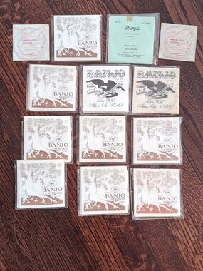 Huge Lot Of OME Gibson Sturgill Stewart MacDonald Banjo Strings